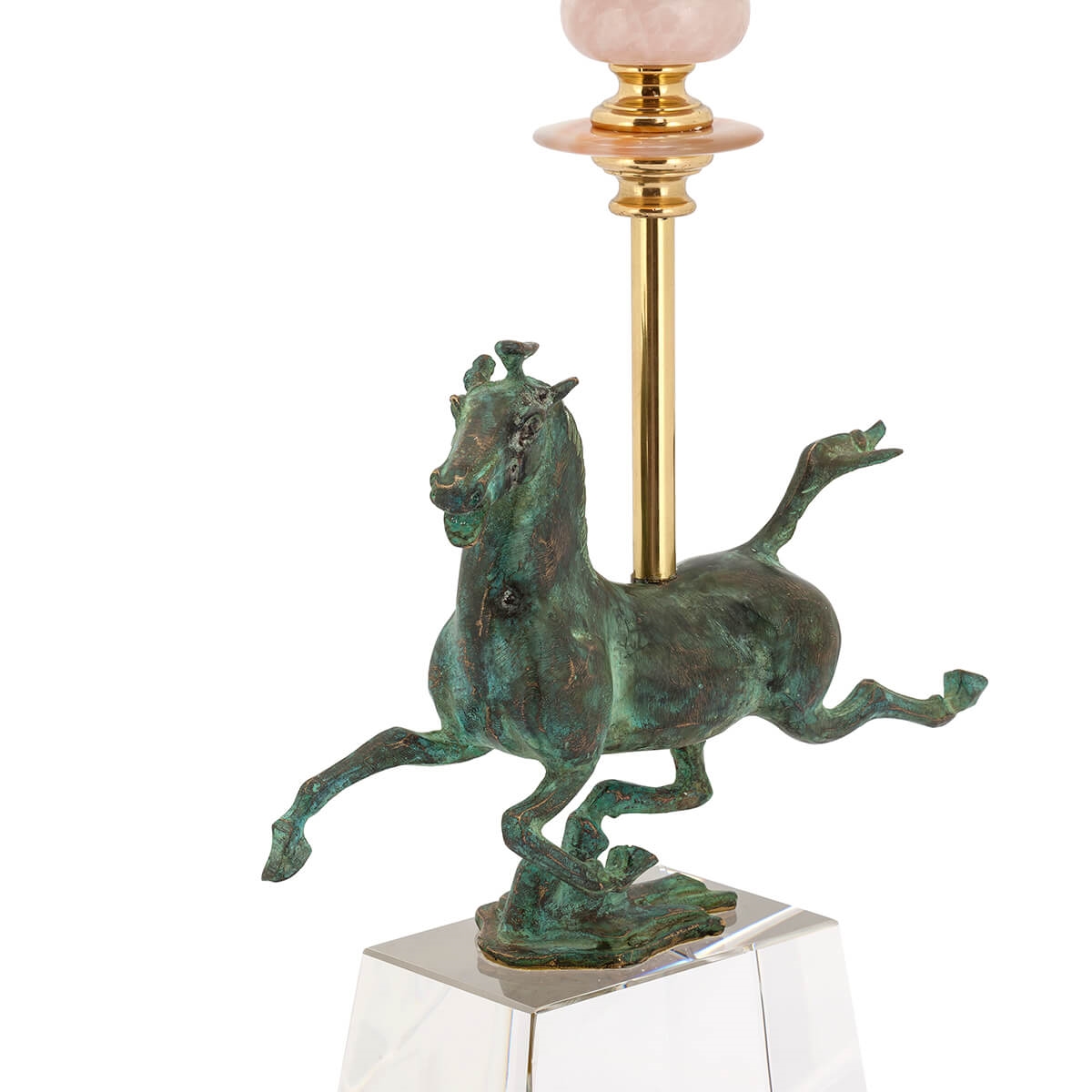 600695-10 ABHIKA OBELISQUE CORAL HORSE WHITE  - Вид №1