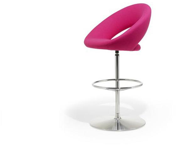 Artifort Высокий барный стул с обивкой из стали Nina sun-id-1455841 - Вид №1