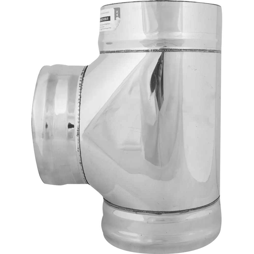 Тройник дымоходный КОРАКС 90° сэндвич для чистки и поворота 81952731 STLM-0014978