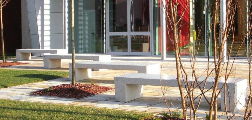 Metalco Реконструированная каменная скамья без спинки sun-id-1349516 - Вид №3