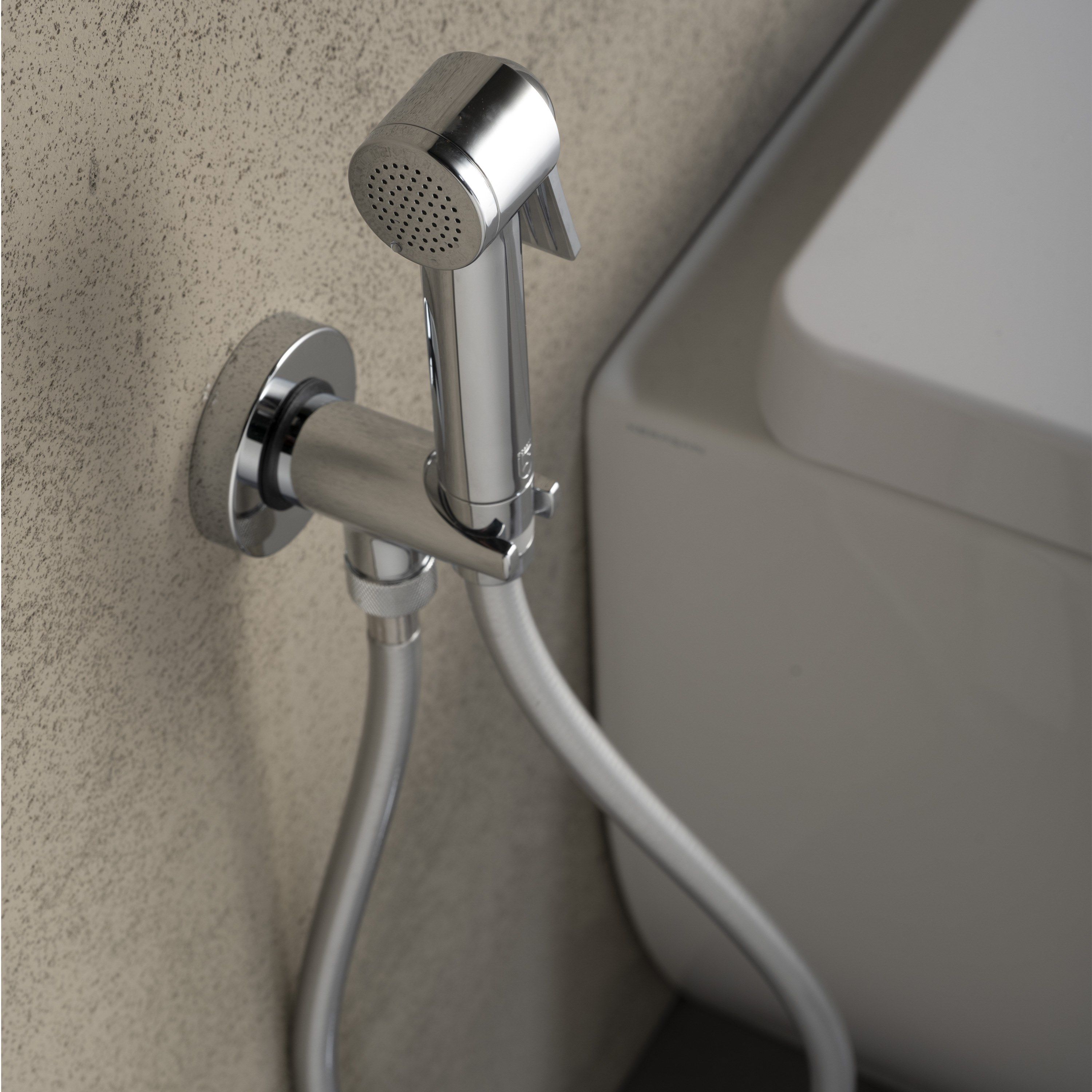 ABS ручной душ с гибким с держателем Bossini Apex ARCH-00050918 - Вид №3