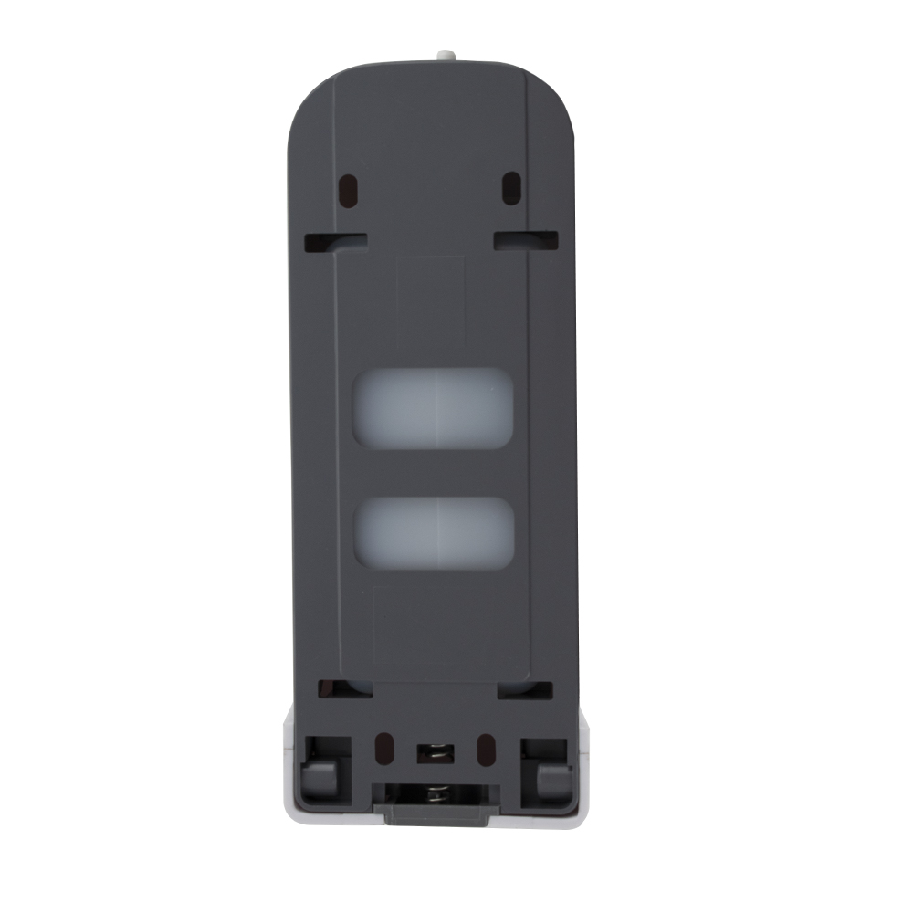 GFmark - Дозатор жидкого МЫЛА, пластиковый, БЕЛЫЙ, большой, с глазком, 350 мл, код: 630  - Вид №1