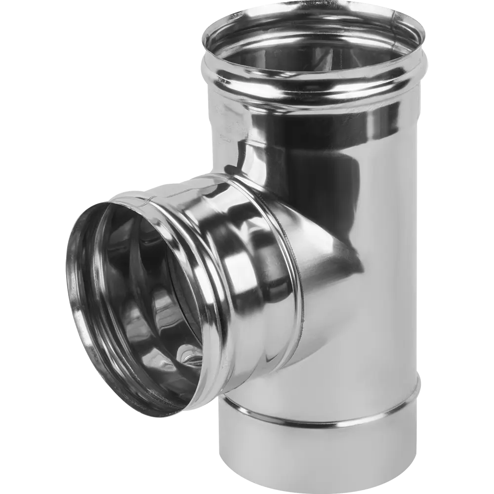 Тройник 90° Металлик и Ко 430/0.8 мм D120 мм STLM-2026068