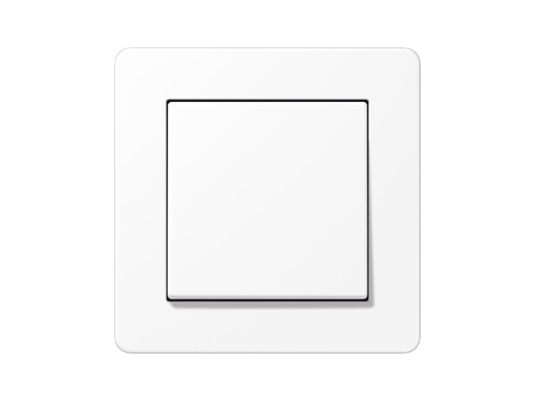 Матовый альпийский белый переключатель JUNG ARCH-00101174 - Вид №1