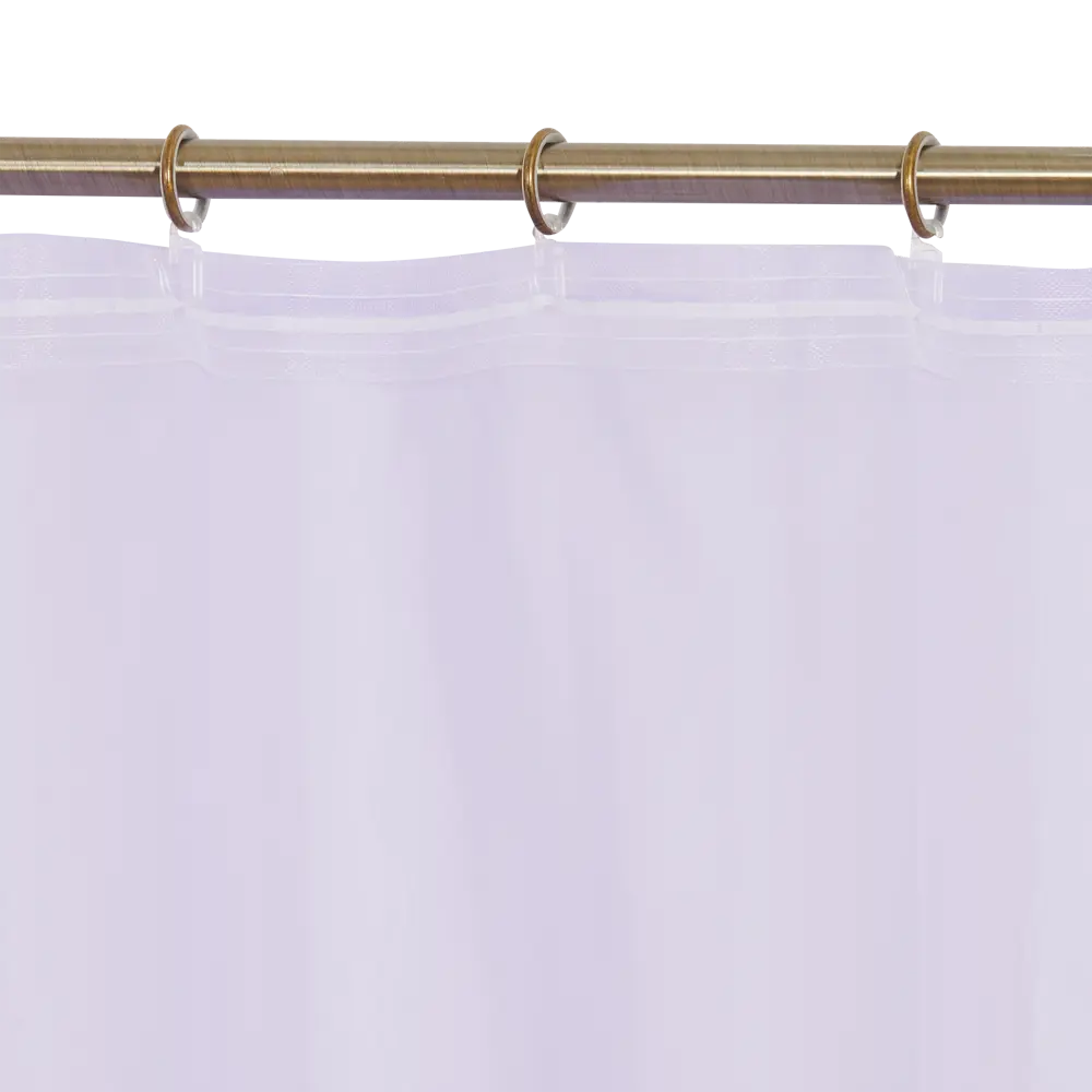 Тюль на ленте с утяжелителем Капри 250x260 см цвет сиреневый MIAMOZA STLM-2185454 - Вид №4