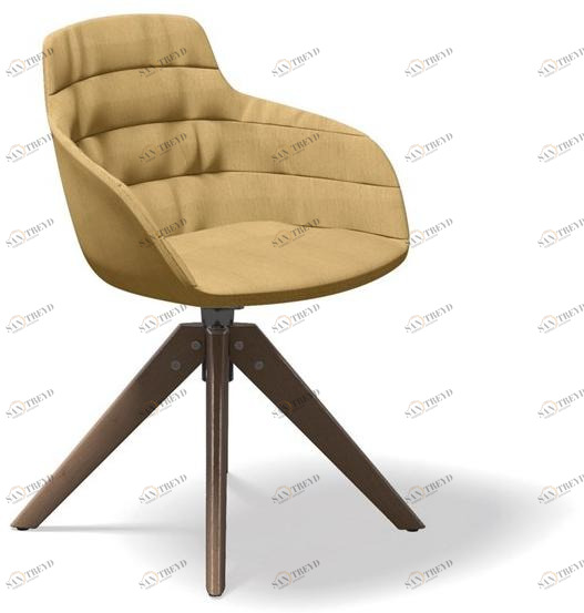 Sinetica Стул на козелке из ткани с подлокотниками Captain sun-id-1515435