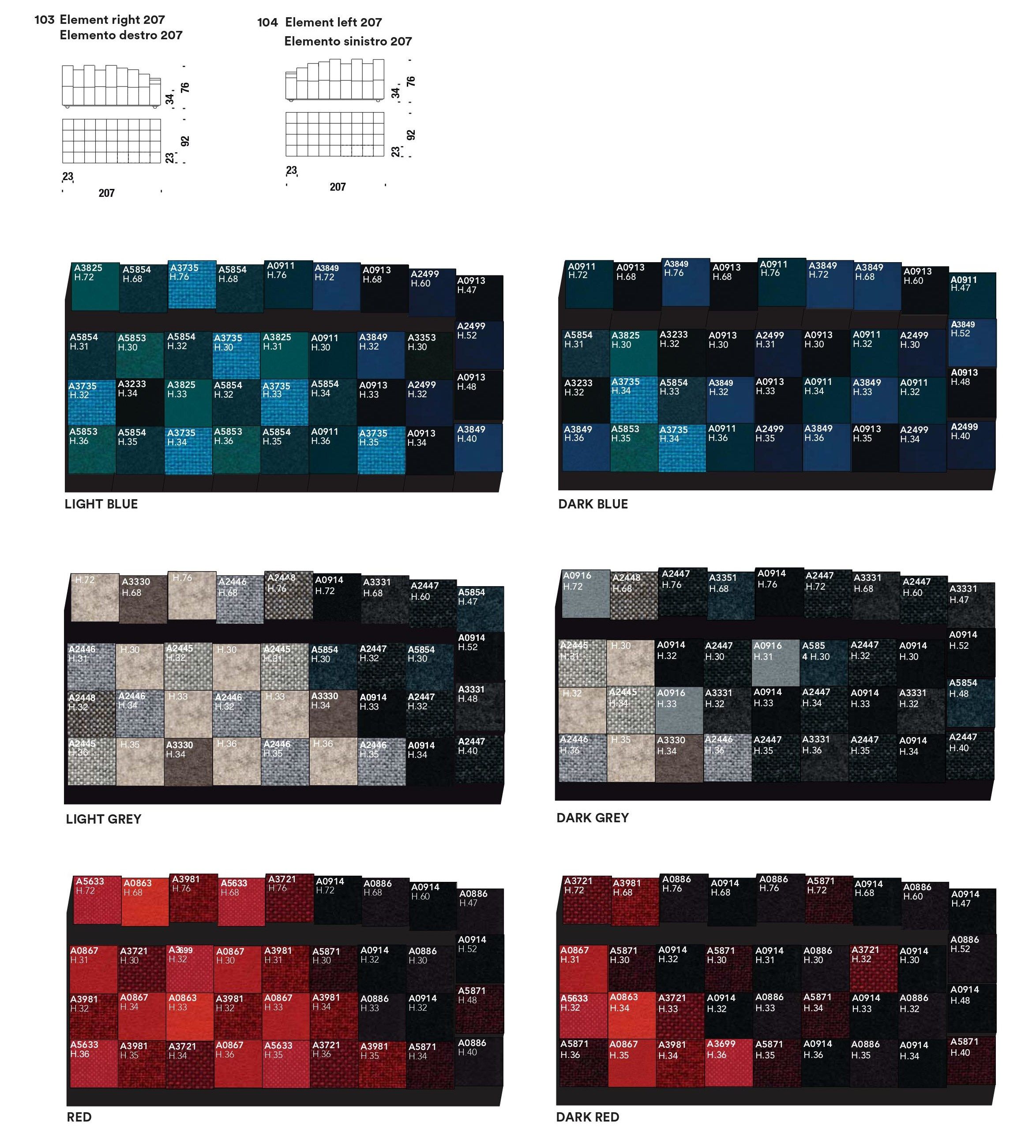 Модульный тканевый диван MOROSO DO-LO-REZ ARCH-00112111 - Вид №5