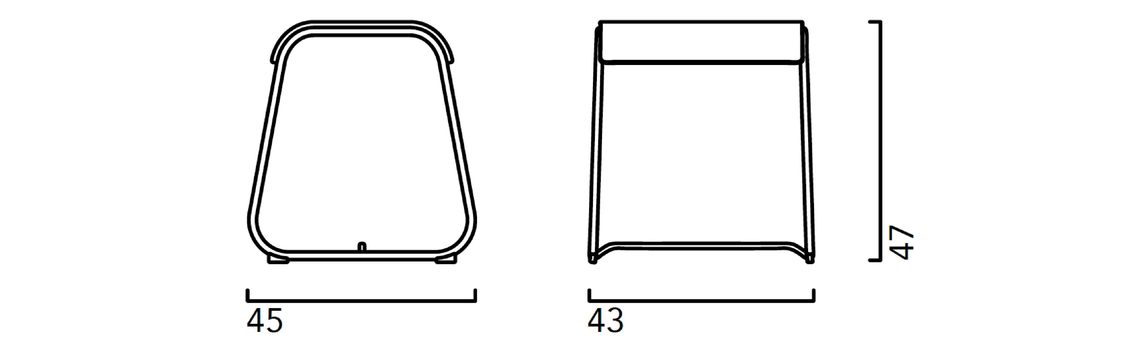 Деревянный табурет Crassevig ARCH-00131264 - Вид №4