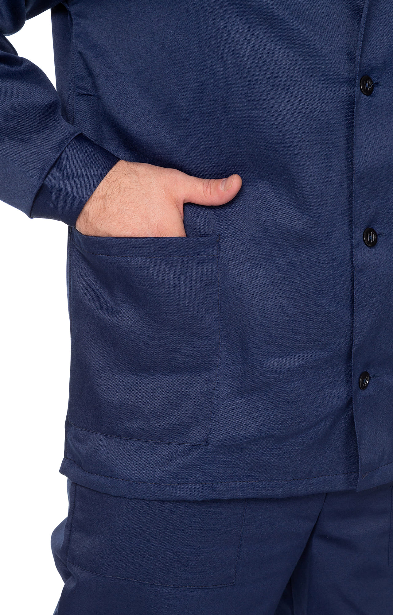 63025 Костюм Строителя темно-синий василек  Летняя спецодежда  размер 52-54/170-176  - Вид №14