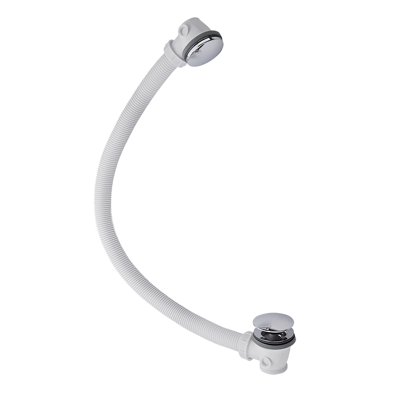 030250 PREMIUM Система отходов Quadro для ванны Хром GRB MIXERS 