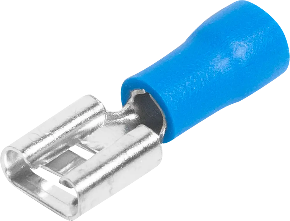 Изолированный плоский разъем Duwi 2.5-6.3 мм для надежного соединения проводов 82362445