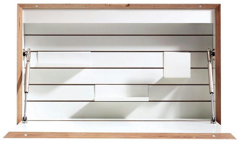 Müller Small Living Деревянный стол с откидными дверцами для ПК sun-id-1390945 - Вид №2