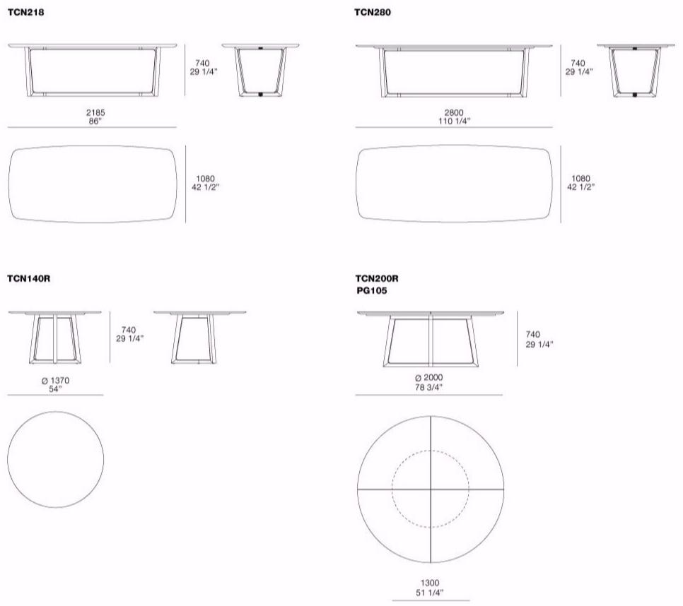 Poliform Прямоугольный мраморный стол Concorde sun-id-1509455 - Вид №7