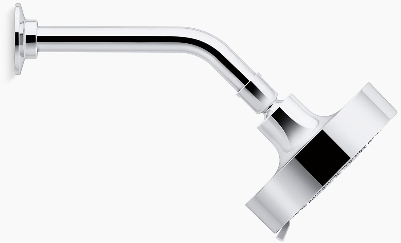 KOHLER Многофункциональная душевая лейка Purist 2,5 галлона в минуту с технологией всасывания воздуха Katalyst K-22170-SN  - Вид №3