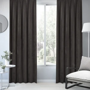 Штора на ленте Inspire Engera 200x280 см цвет серый 89343215 STLM-2059560