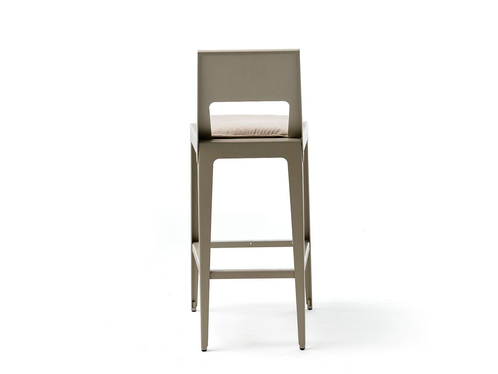 Высокий стул из листового металла с подставкой для ног EPÒNIMO Alu ARCH-00082033 - Вид №3