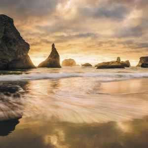 SH053-VD4-Golden-Stacks Фотообои Komar Stefan Hefele 2.5х4 м