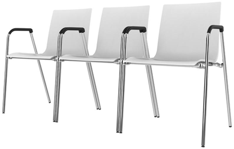 Thonet Штабелируемый стул для конференций из пластика с подлокотниками S 260 sun-id-1421417 - Вид №2