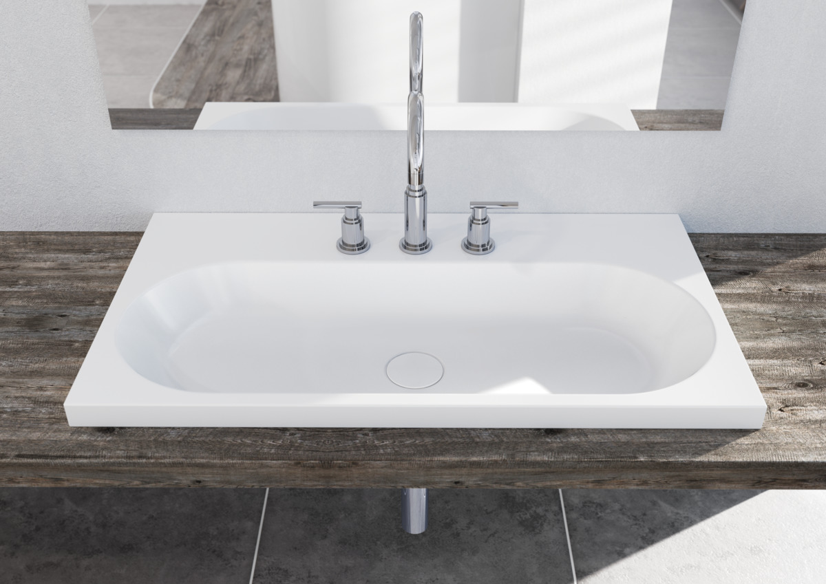 Умывальник KALDEWEI Сталь эмалированная 3055 178 черный 30553060178  - Вид №4