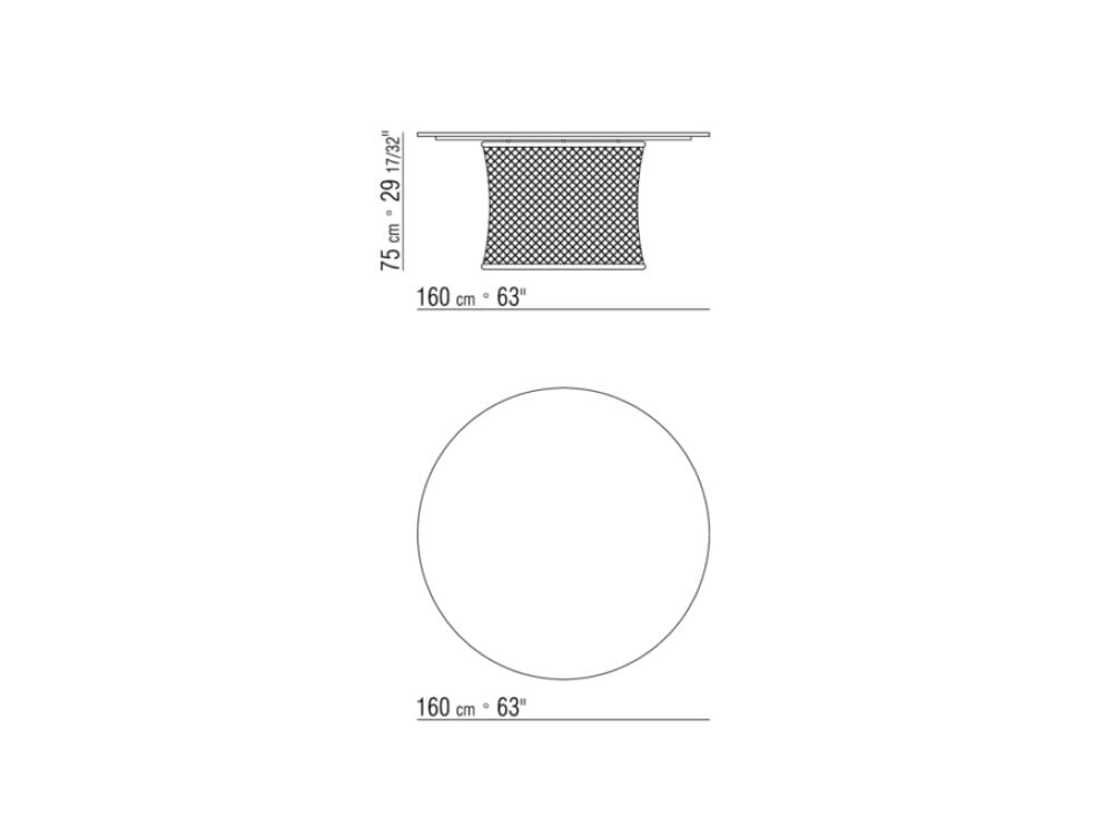 Круглый садовый стол Flexform Oasis ARCH-00138399 - Вид №7