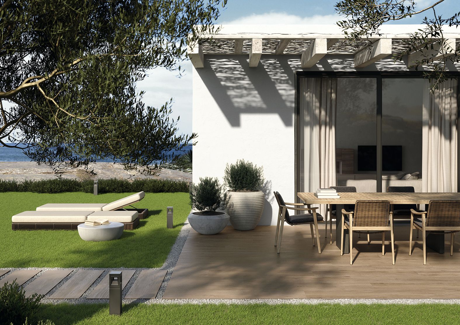 Пол/облицовка из керамогранита с эффектом древесины Imola ELIXIR ARCH-00115699