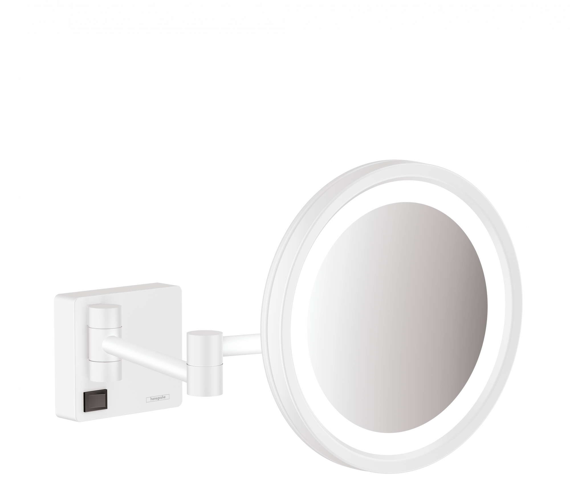 41790700 AddStoris Зеркало для бритья со светодиодной подсветкой Hansgrohe 