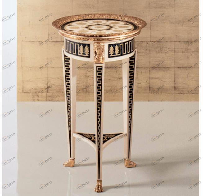 Rozzoni Круглый высокий журнальный столик Imperial sun-id-1361058