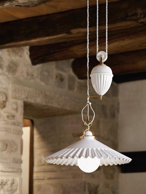 Aldo Bernardi Подвесной светильник из керамики Duse sun-id-1374603 - Вид №1