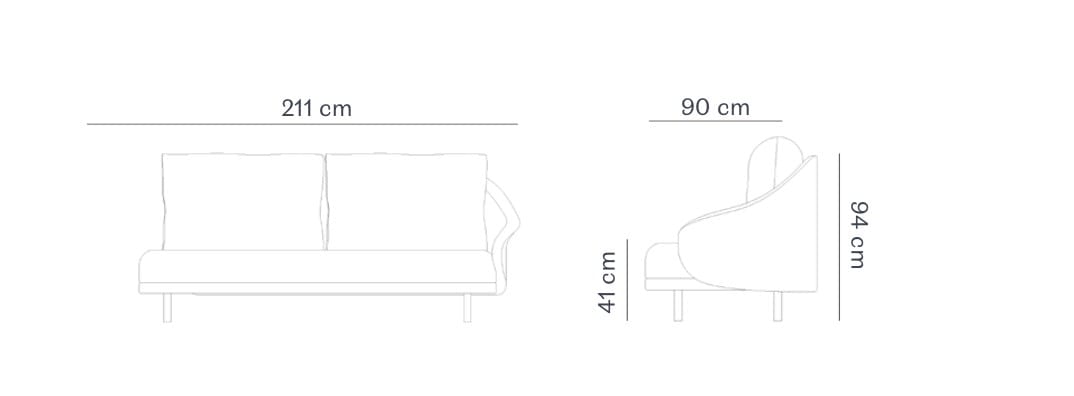 Ткань диван NORR11 Новая волна ARCH-00098205 - Вид №6