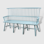 G137 Большая ирландская примитивная скамья Windsor Settle ijlbrown  - Вид №7