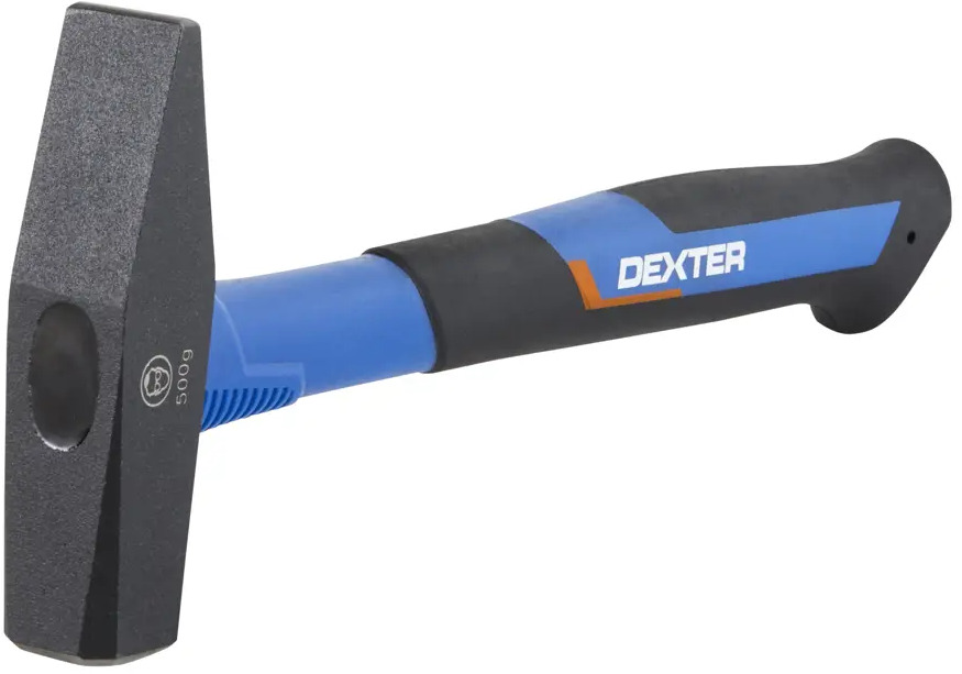 Молоток столярный Dexter с фиберглассовой рукояткой 500 г 81968476