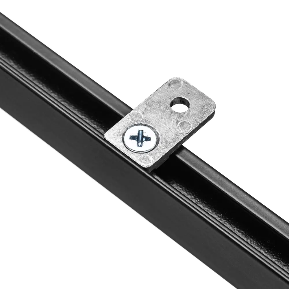 Карниз однорядный Atlant Mini 200 см алюминий цвет черный АРТ-ДЕКОР STLM-2079923 - Вид №3