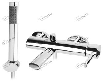 Смеситель для ванны и душа однорычажный Cezares OVER-VDM-01-Cr 