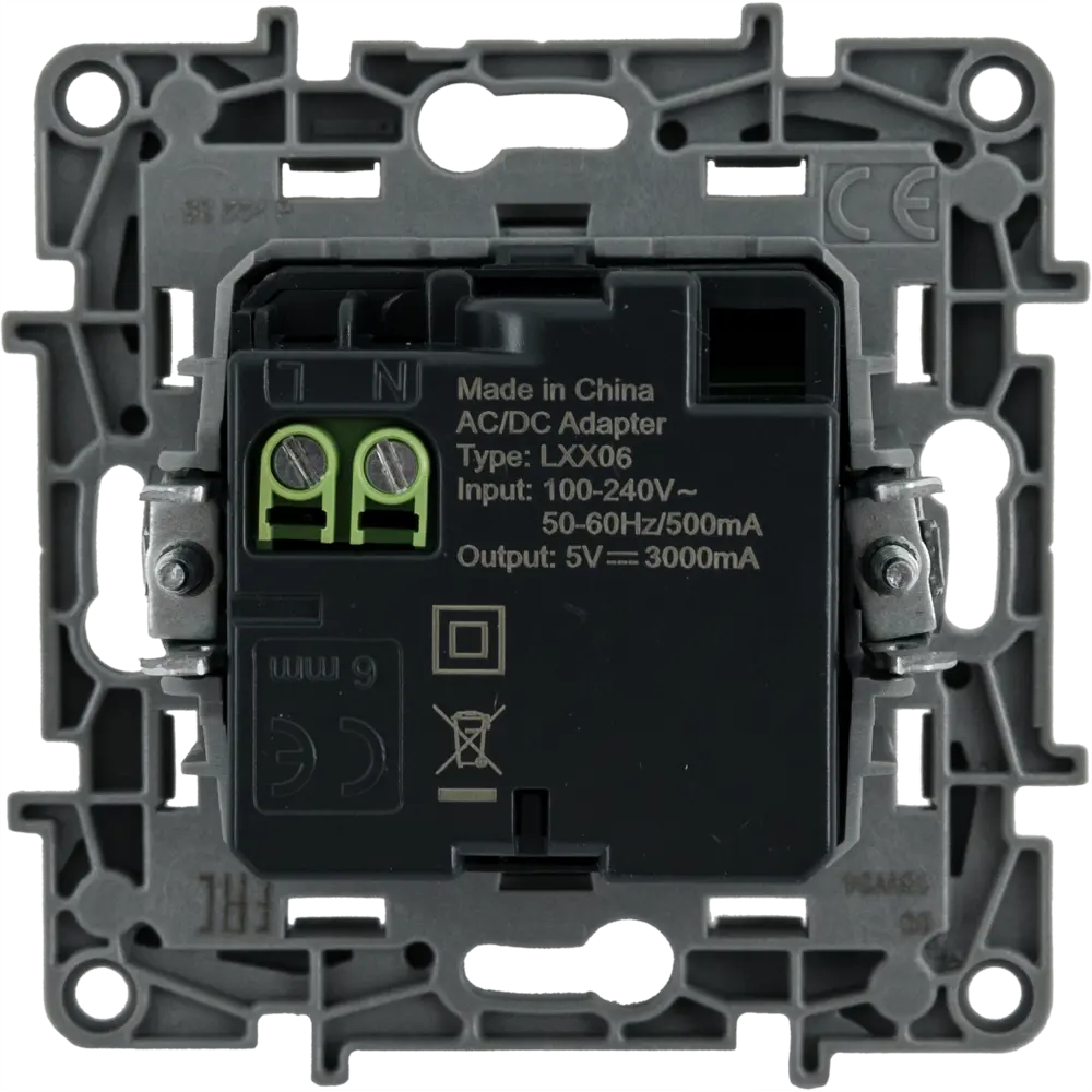 Зарядное устройство USB тип С / тип С - Legrand Etika - 3000мА 15Вт - белый 82496522 STLM-2085491 - Вид №2