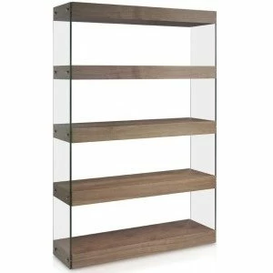 Стеллаж открытый грецкий орех Distincion от Angel Cerda ANGEL CERDA  149947 Коричневый