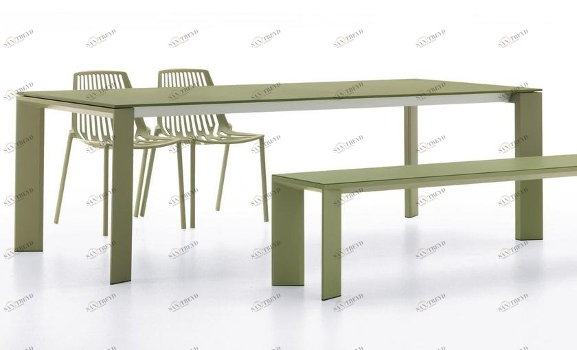 FAST Прямоугольный алюминиевый садовый стол Grande arche 572210