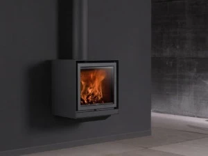 Stûv Подвесной камин на дровах с панорамным остеклением Stûv 16