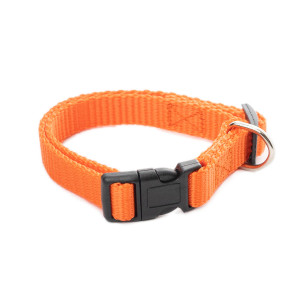 ПР0056300 Ошейник для собак Спорт 15х250-400мм усиленный, оранжевый ХОРОШКА
