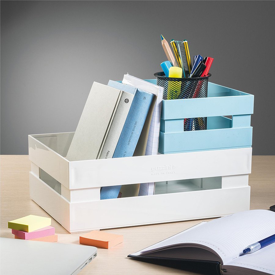 Ящики голубые 2 штуки Tidy & Store GUZZINI  00-3871108 Голубой  - Вид №1