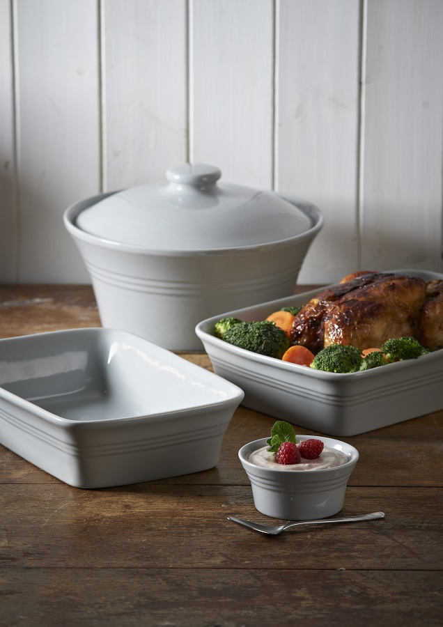 2001.502 Блюдо для запекания classic kitchen, 18,5х26 см, серое Mason Cash  - Вид №2