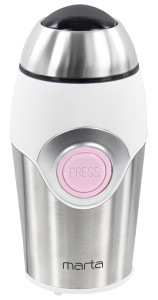 9058523 Кофемолка электрическая MARTA MT-2169 розовый