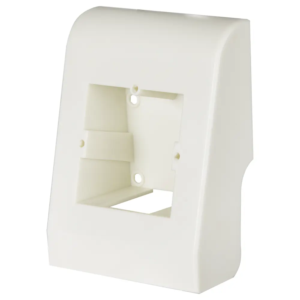 Подрозетник для плинтуса ПВХ 58 мм цвет белый TPlast STLM-2192741