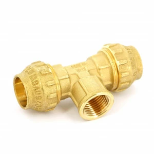 Тройник обжим-В TIEMME 20х1/2"х20