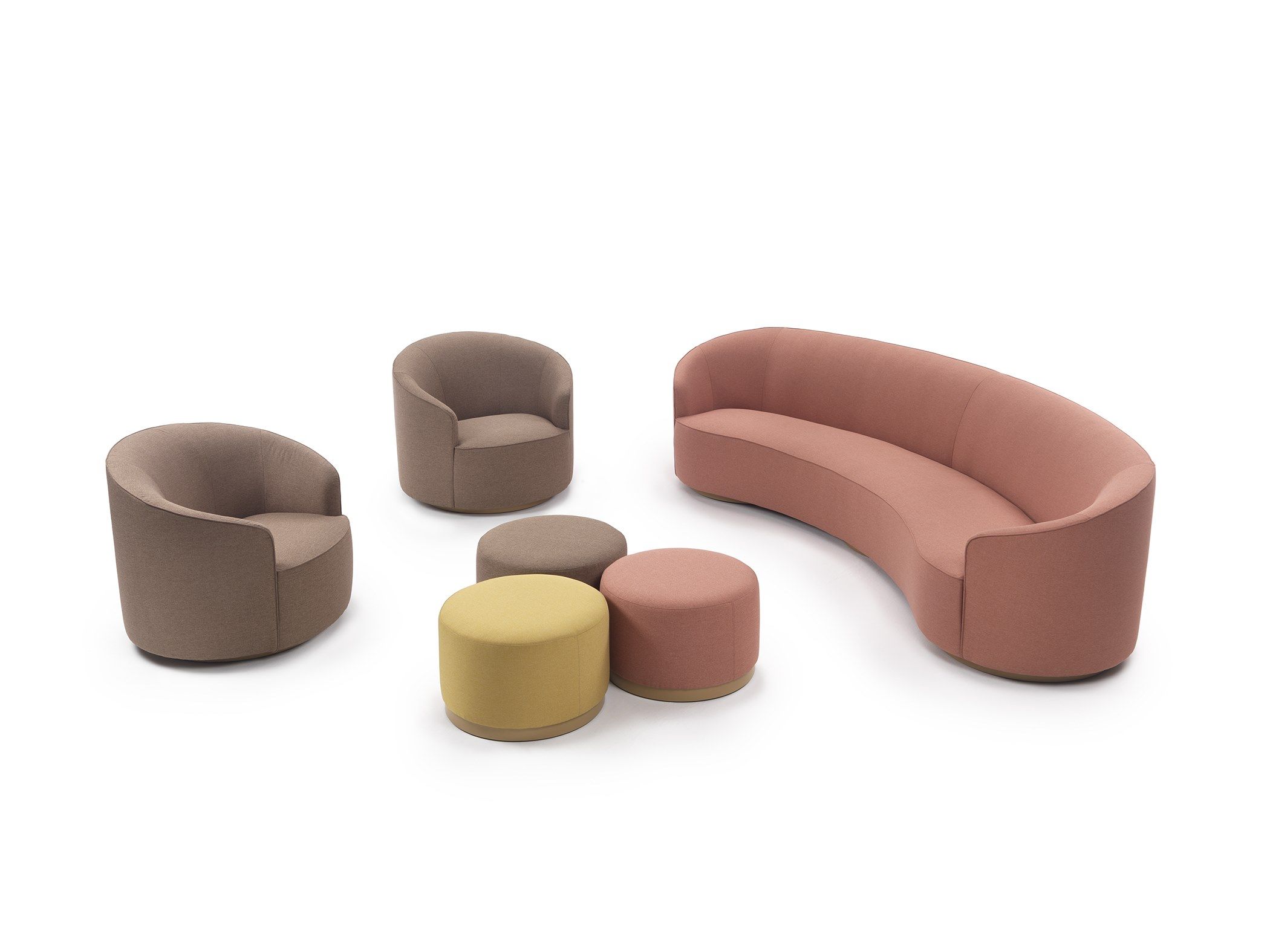 3-местный тканевый диван Marelli ARCH-00098075 - Вид №2