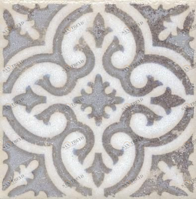 Амальфи орнамент коричневый 9,9х9,9 STGА4081266 Kerama Marazzi 