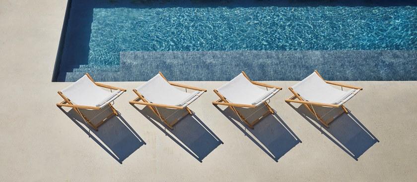 Skargaarden Лежащий шезлонг H55 sun-id-1502620 - Вид №3