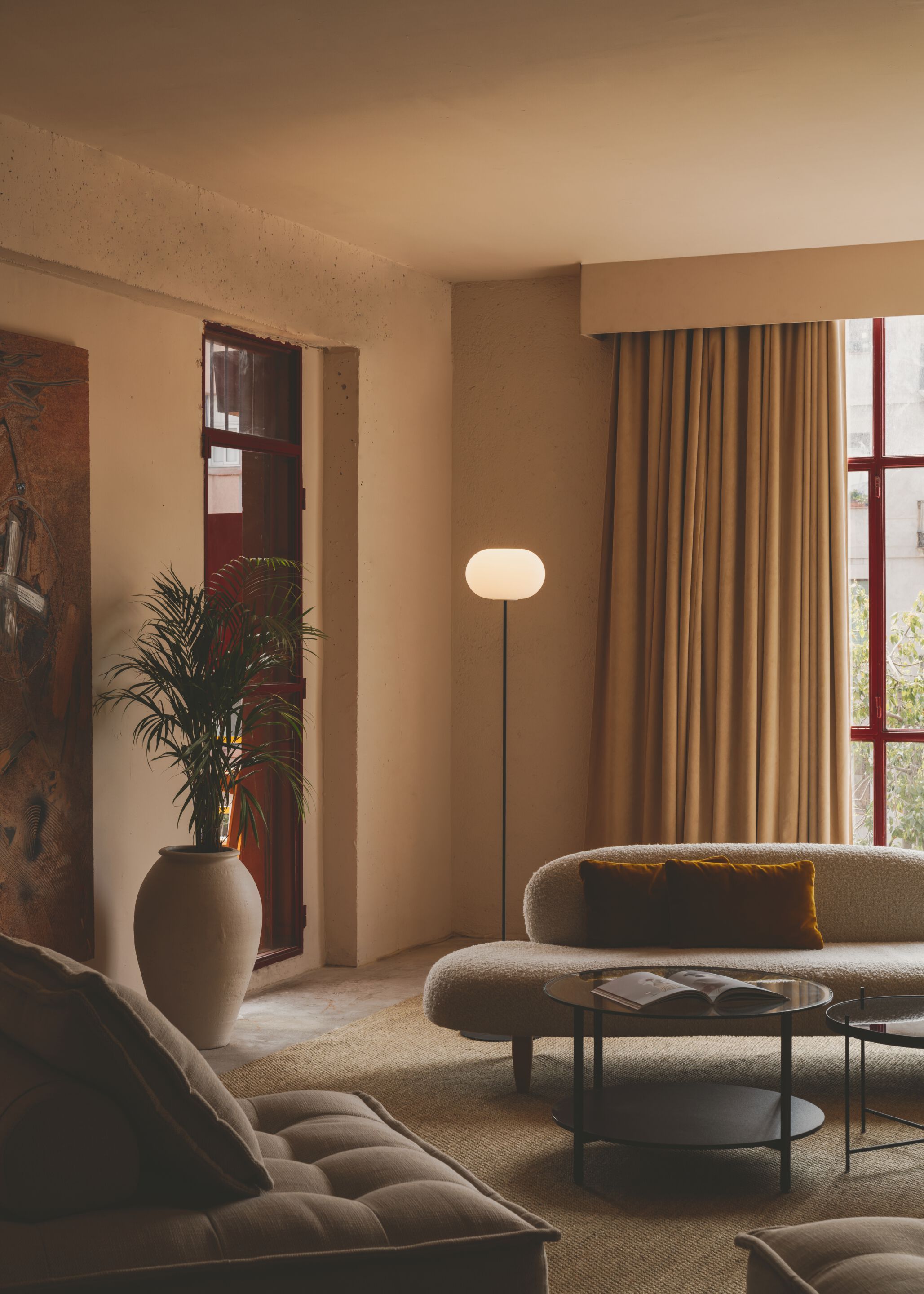 Напольная лампа из дутого стекла Milan Iluminacion Span ARCH-00040747 - Вид №3