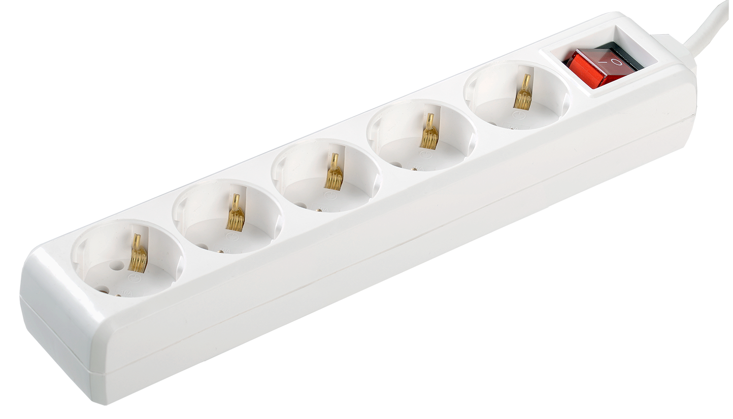 WYP10-16-05-03-ZK-N Удлинитель у05к-выкл. 5 мест 2р+pе/3метра 3х1мм2 16а/250 iek ITK Santreyd 