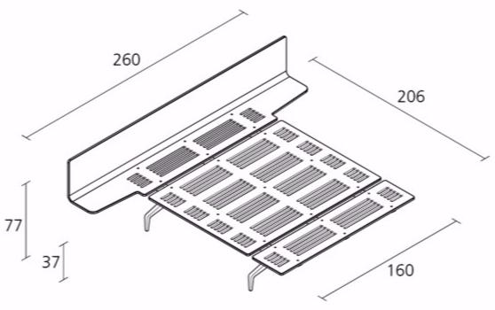 Alias Двуспальная кровать из алюминия и дерева Legnoletto sun-id-1359185 - Вид №3
