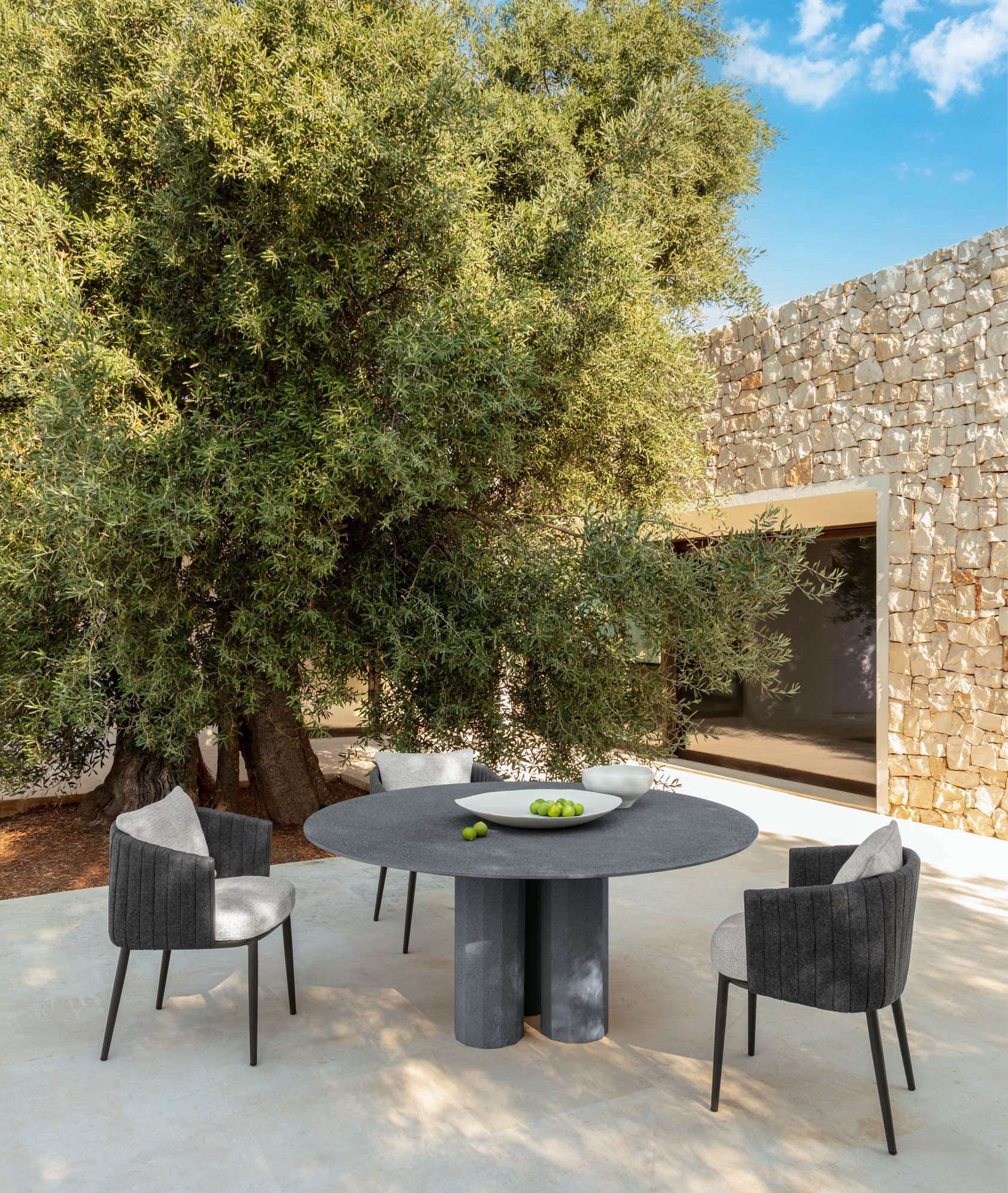 Тканевый садовый стул с подлокотниками Talenti Salinas ARCH-00095249 - Вид №2